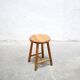 Vintage pine stool