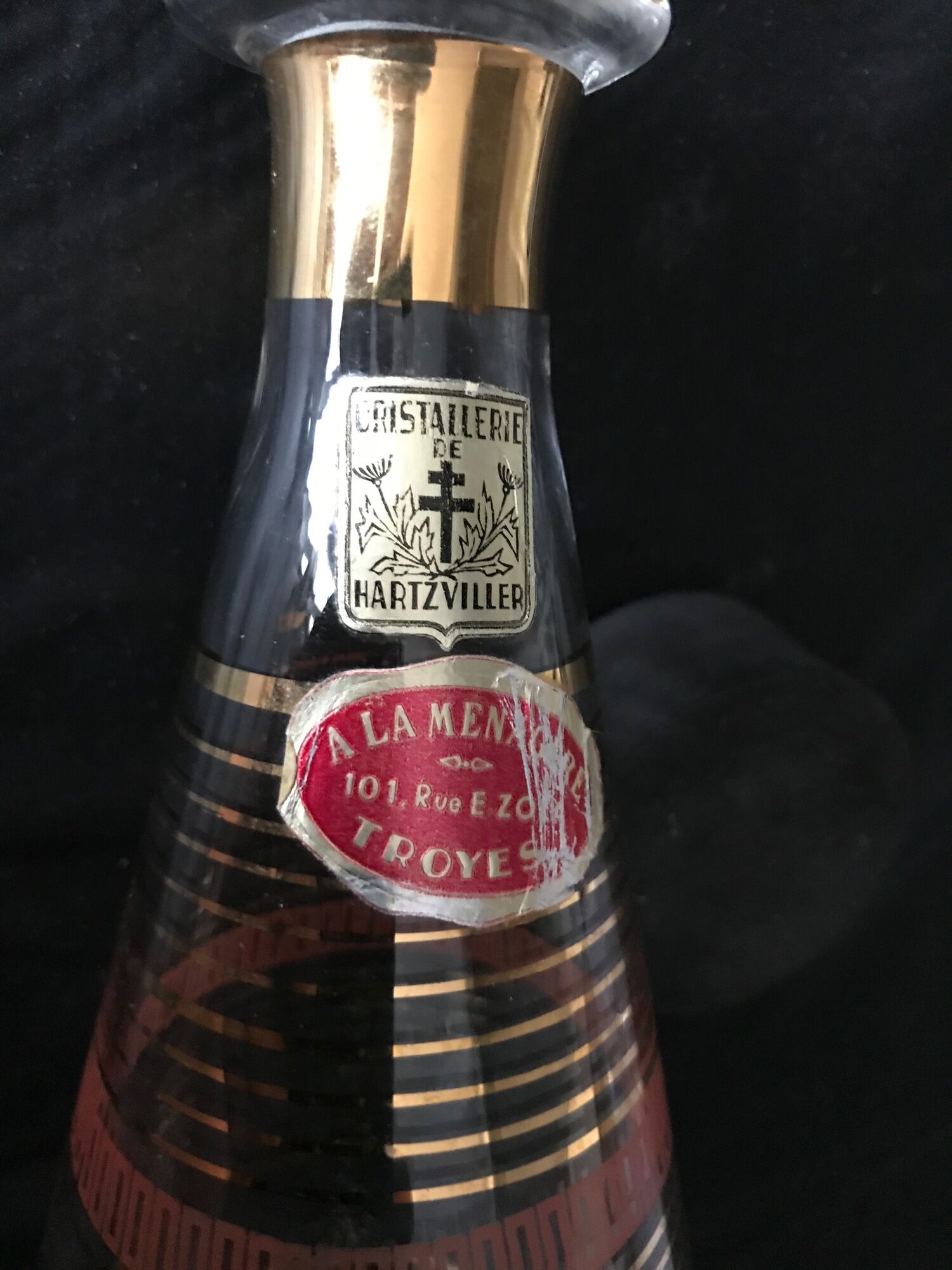 Liquor service, Hartzviller Crystal