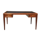 Bureau double art deco en acajou