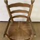 Solid wood chair