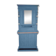 Wall-mounted locker room