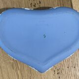 Wedgwood heart-shaped English biscuit box