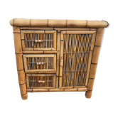 Meuble en bambou d’appoint