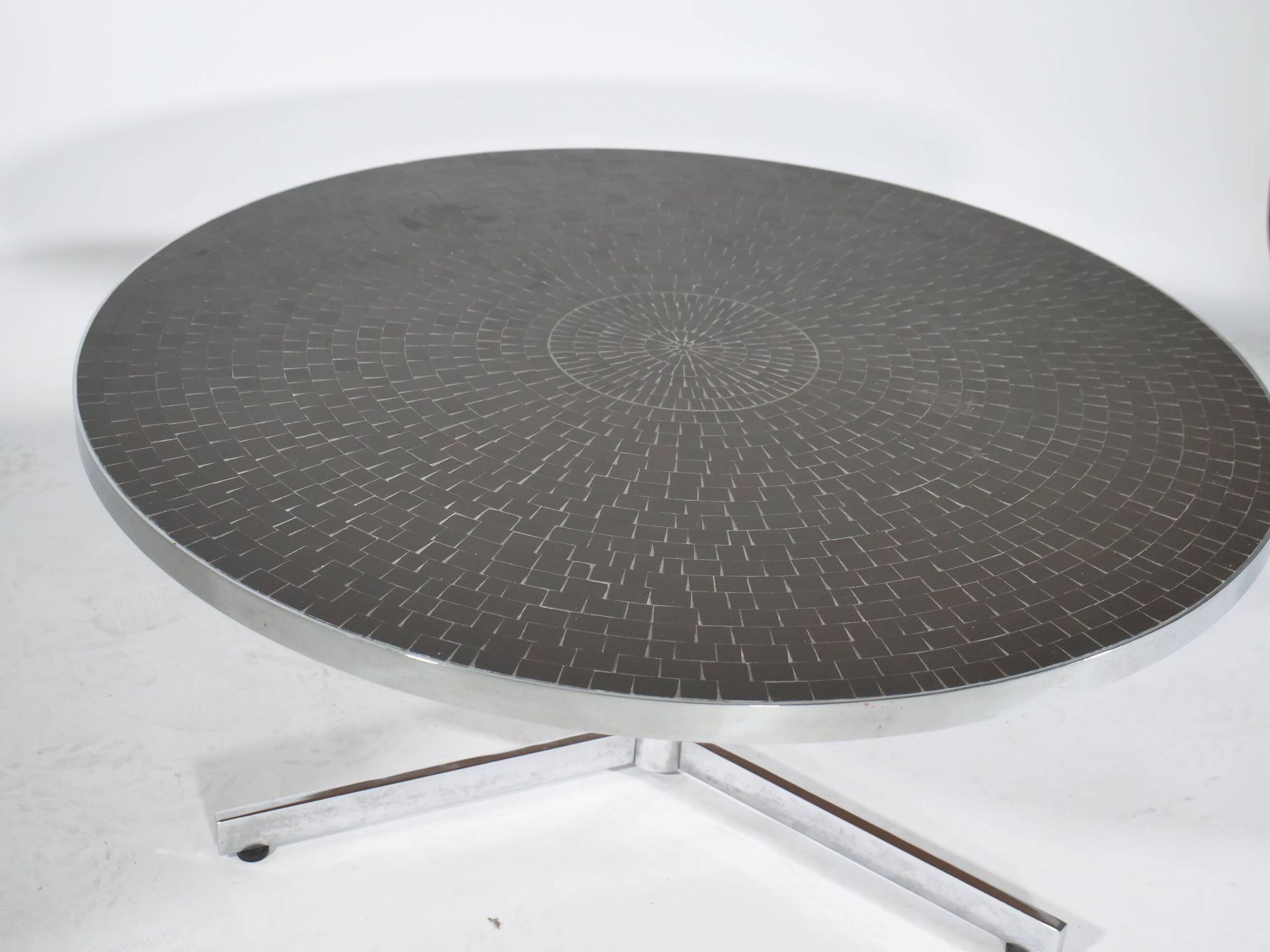 Table basse en mosaïque des années 1970 par Heinz Lilienthal