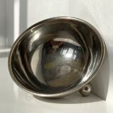 Modernist tidy in silver metal