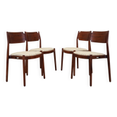Set of four chairs, Danish design, 1970s, production: Denmark
