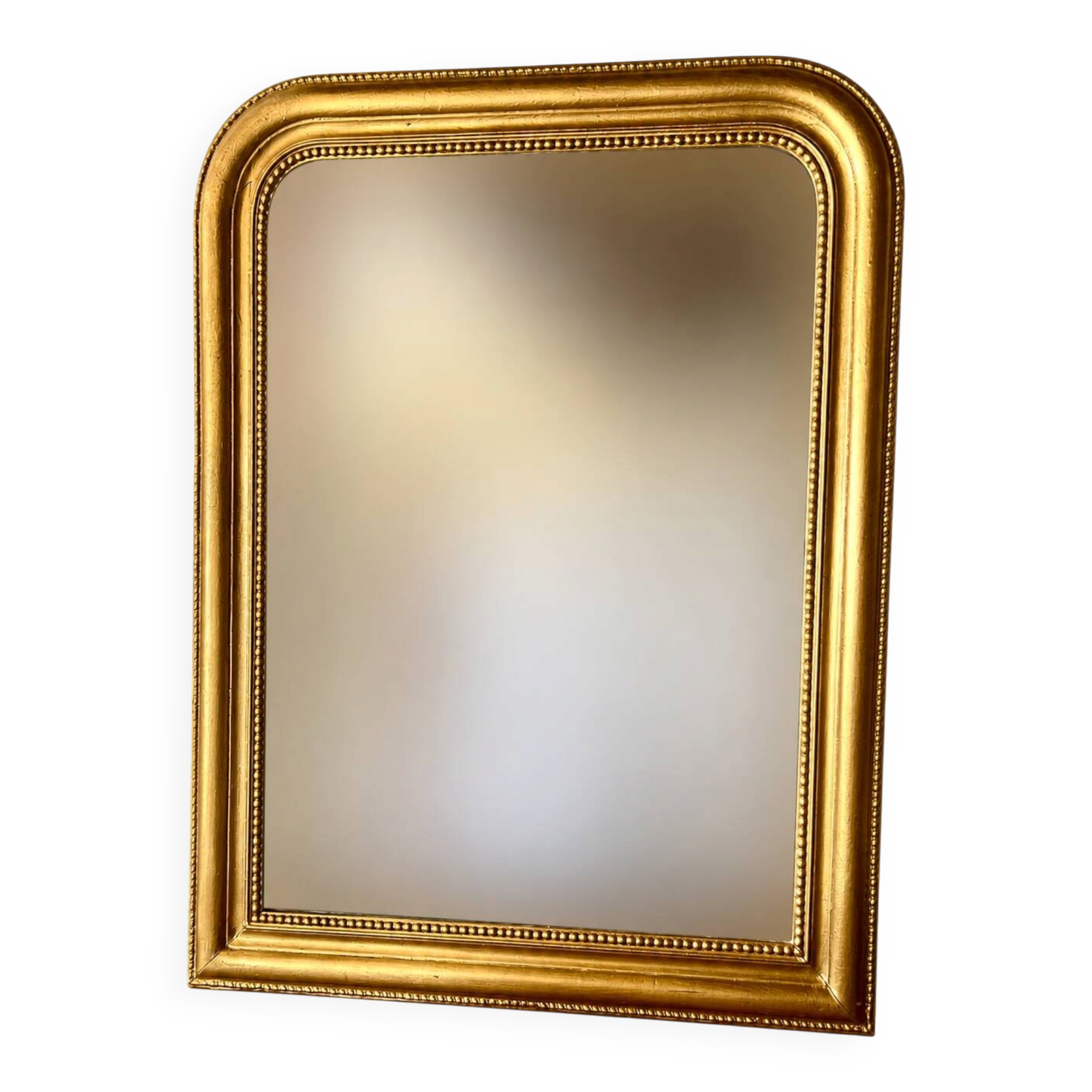 Louis Philippe mirror, mercury-glazed