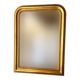 Louis Philippe mirror, mercury-glazed