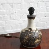 Vintage ceramic table lamp by Axella, Denmark