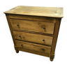 Petite commode en noyer massif vers 1840