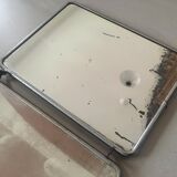 Vintage triptych barber mirror / dive 58x24cm