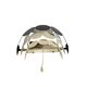 Doria Lights - white/grey metal - cord wall lamp - FRG - 1960s