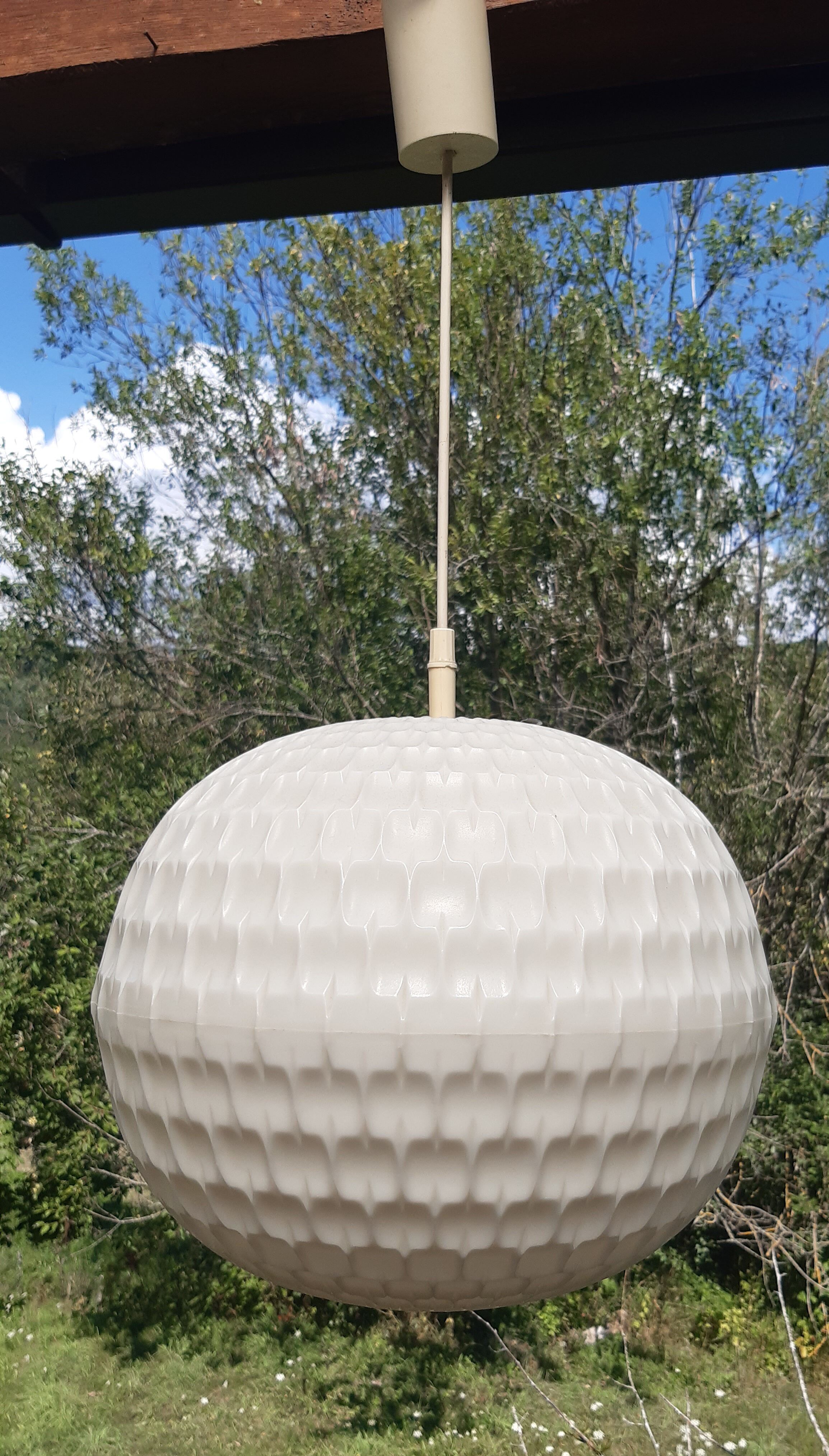 Space age suspension by Aloys Gangkofner for Erco