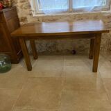 Solid wood table