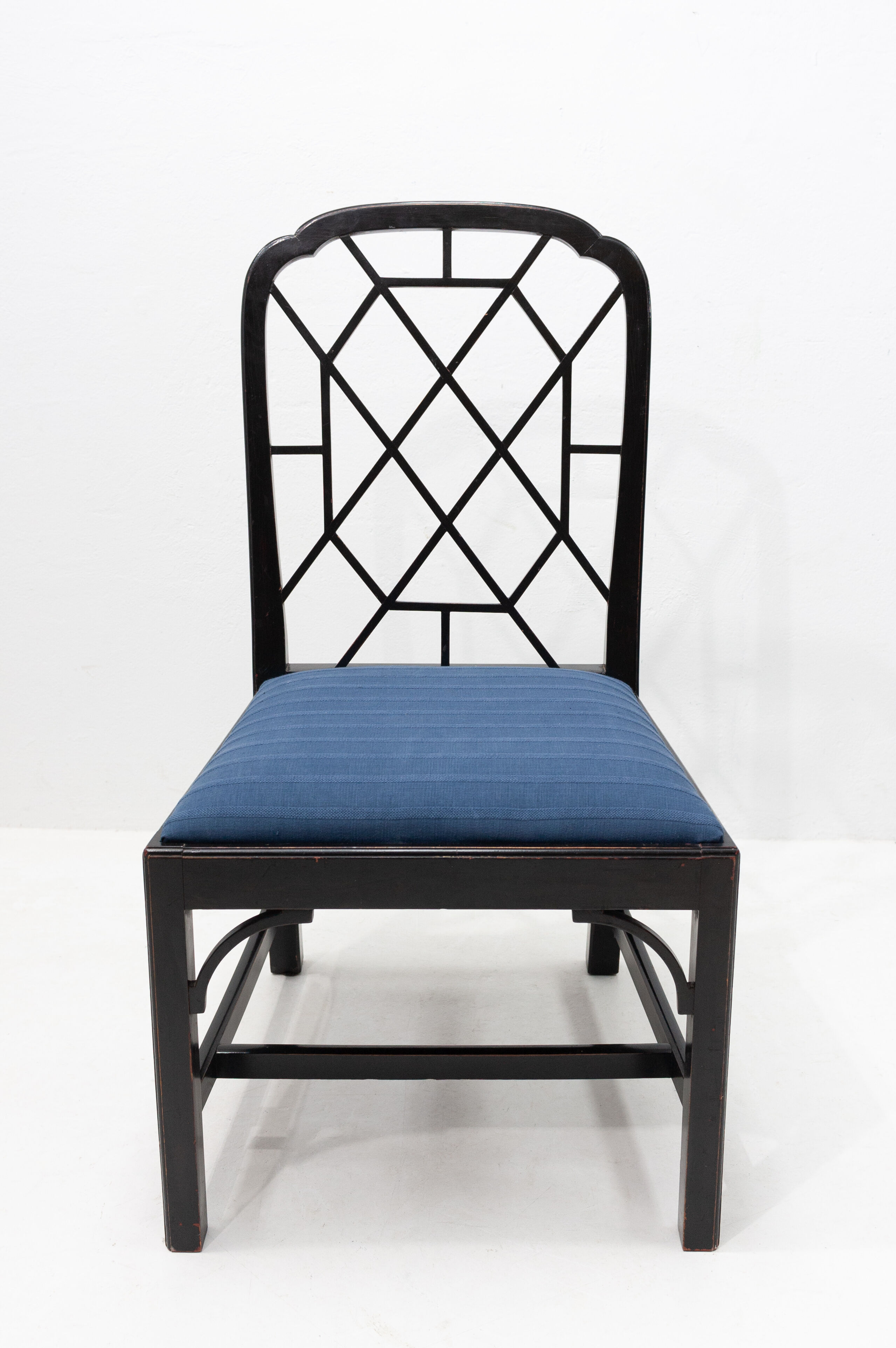 4 Chinese Chippendale chairs