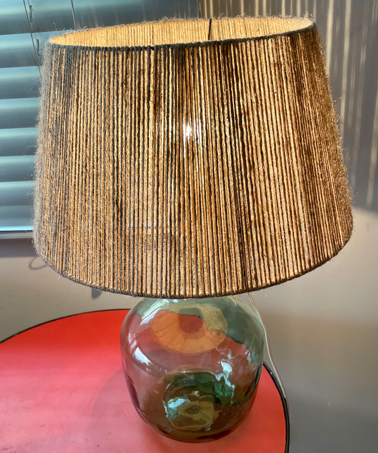 Lampe dame jeanne