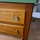 Vintage dresser 1960 foot compass