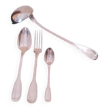 Housewife with 37 cutlery net model, Silverware