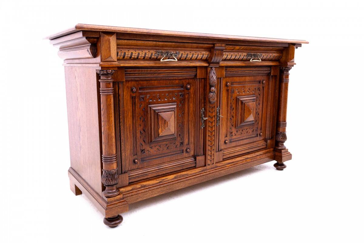 Antique chest of drawers, around 1880, Western Europe.