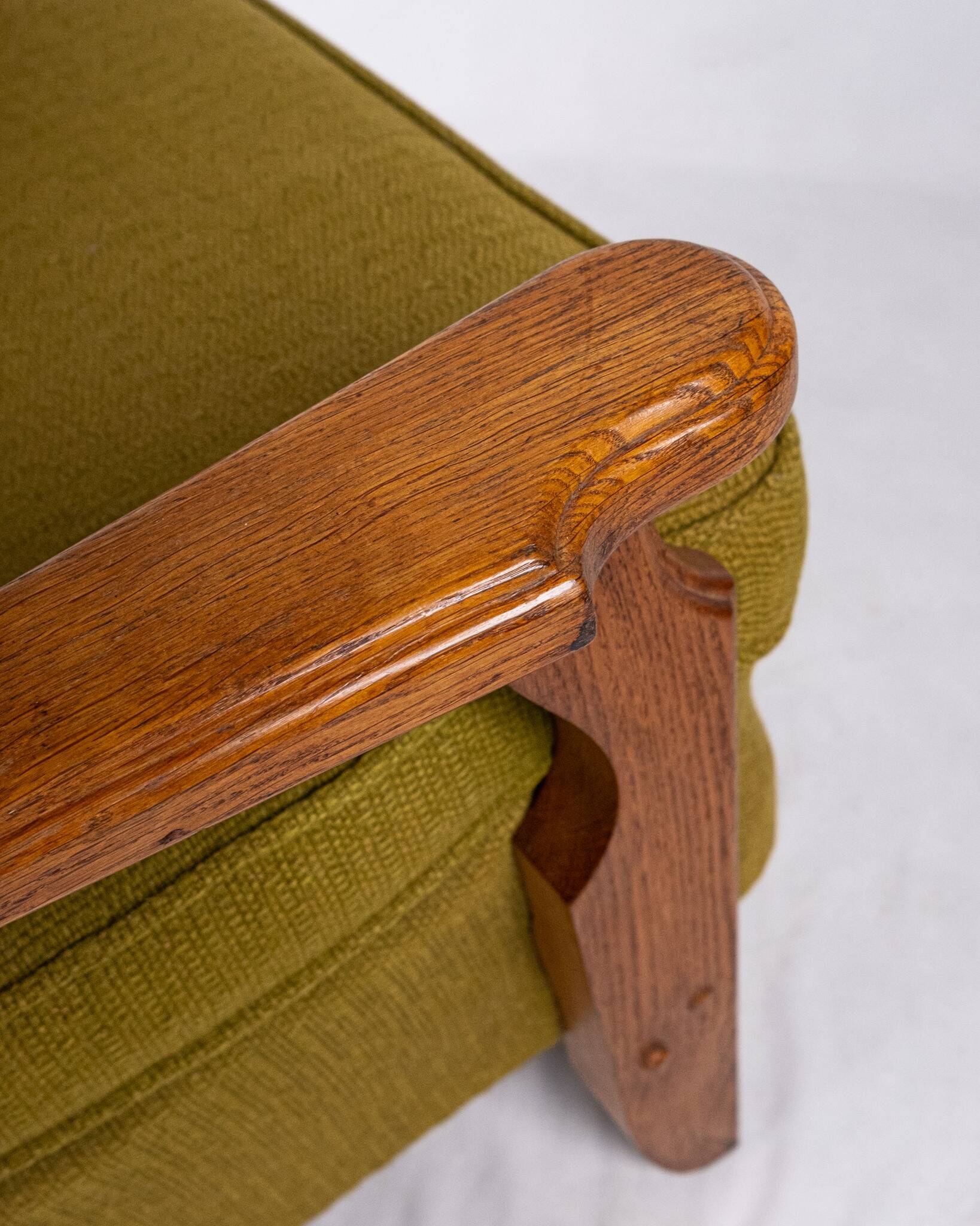 Reclining Armchair, by Guillerme and Chambron, for Your Home, 1950s