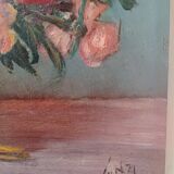 Painting flowers