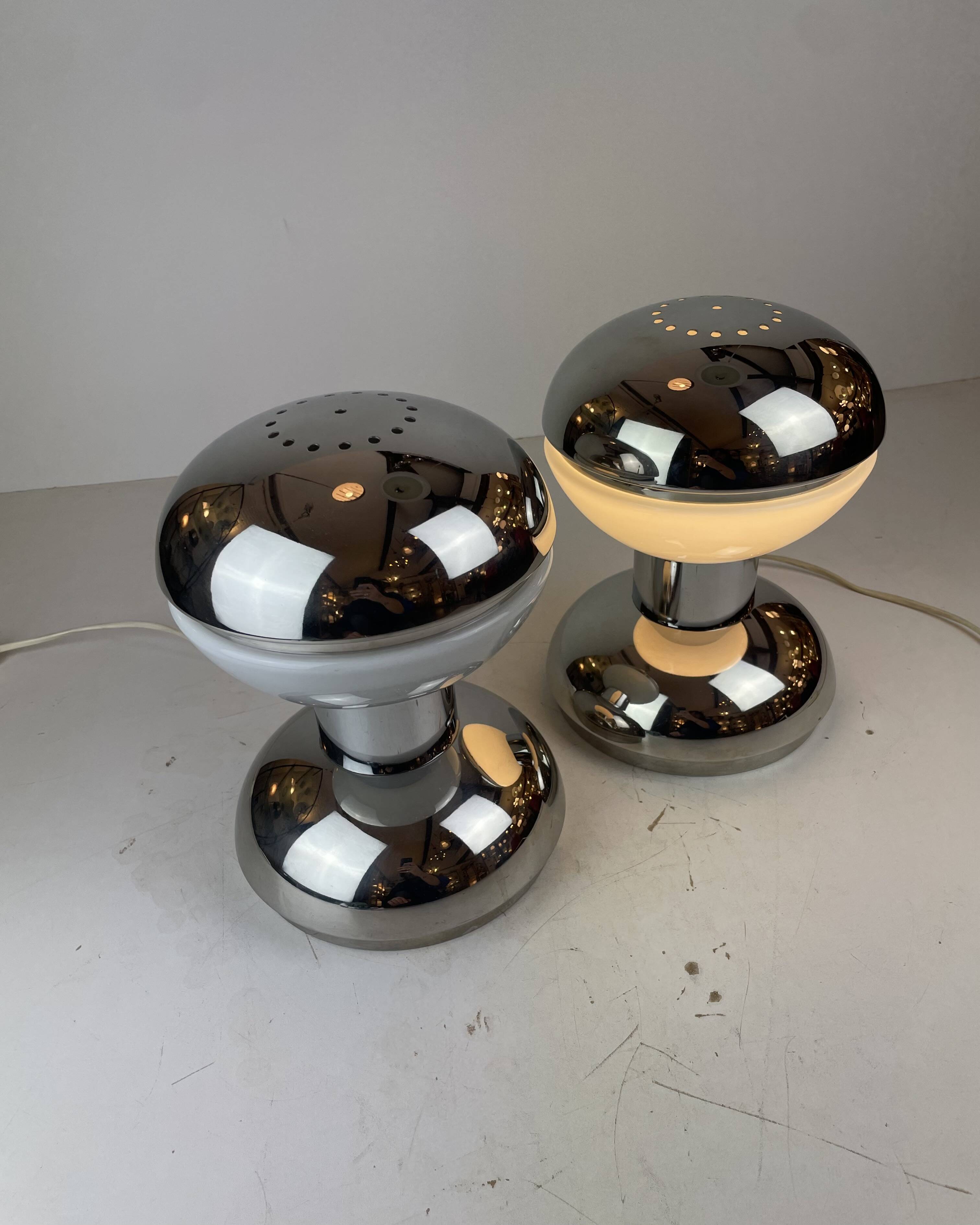 Diabolo Space-Age Table Lamp by Reggiani, Italy, 1970s