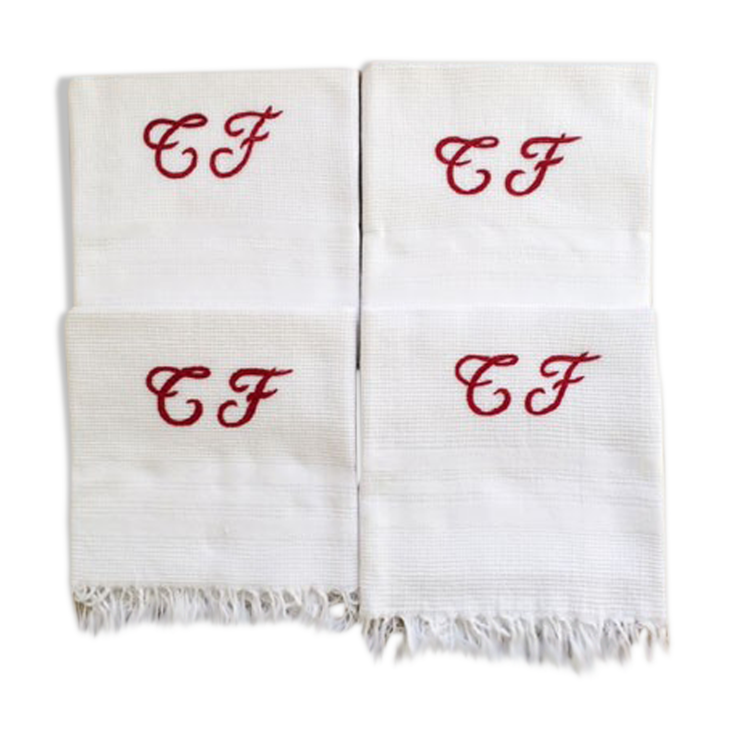 Old honeycomb towels