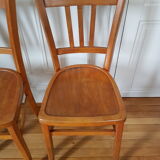 Series of 4 bistro chairs