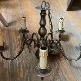Lustre vintage cinq branches