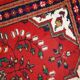 Vintage Persian Carpet Hamadan handmade 70cm x 136cm 1970s, 1C779