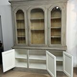 Double-body bookcase