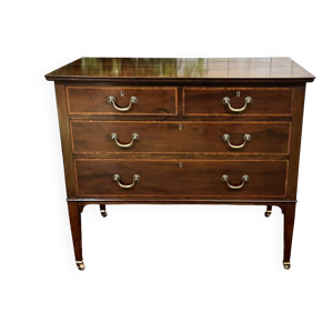 Commode anglaise en acajou
