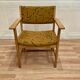 Set of 6 armchairs stamped Hans Wegner "Scandinavian design" 1960.