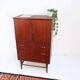 Teak secretary in Danish style, 60s/70s, retro style.