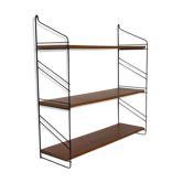 Vintage teak wood wall shelf wall rack minimalistic