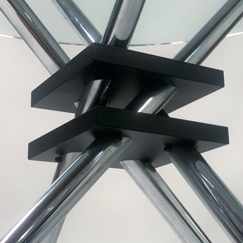 Round dining table model 459 by takehiko mizutani for alivar, 1990s