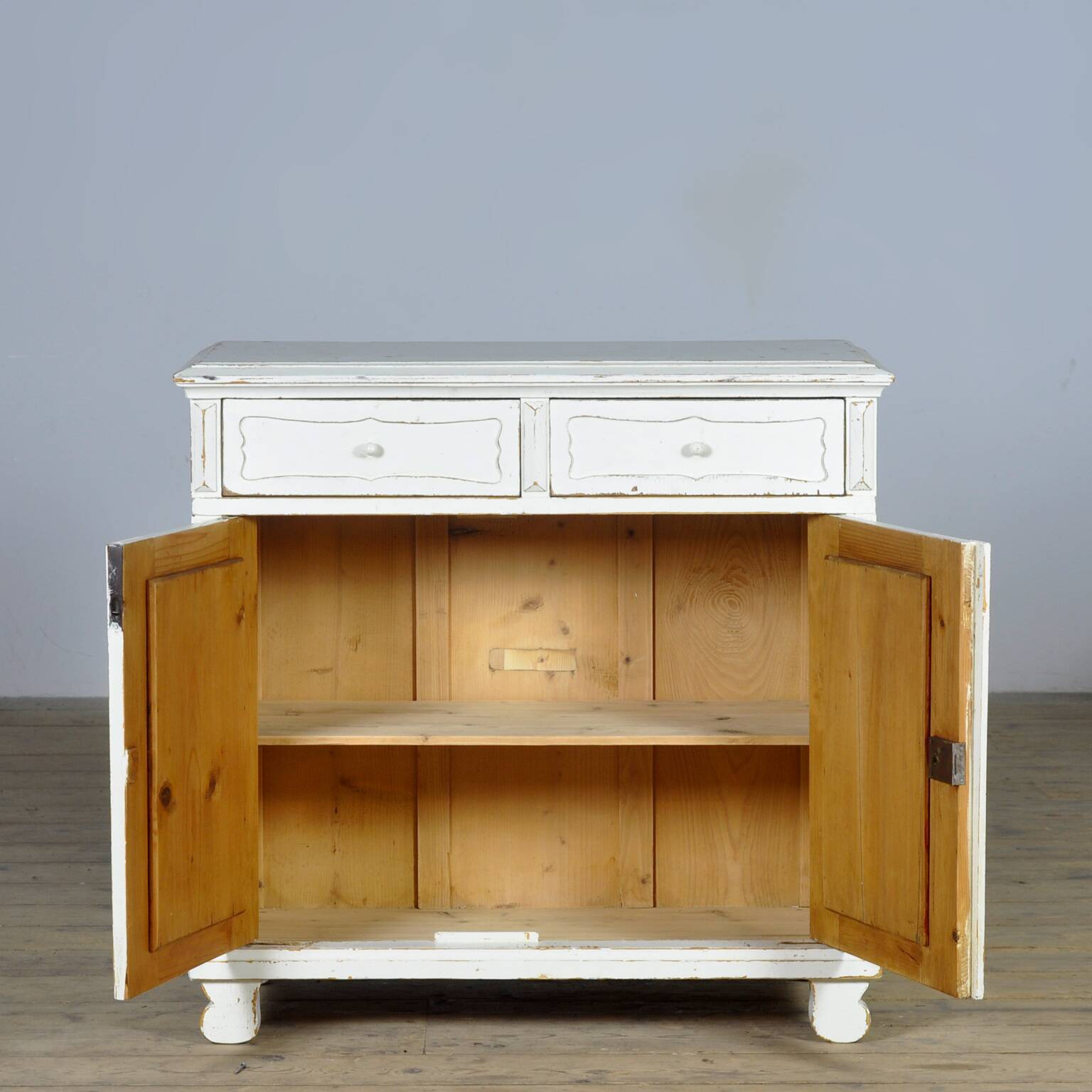 Antique pine sideboard, circa 1910
