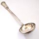 Empire ladle in silver metal SFAM - "Sans embarrass" model with winged shell laurel crown