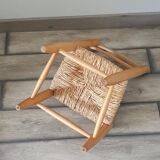 Stuffed stool and chair