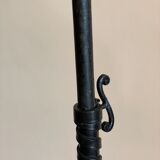 Wrought iron floor lamp