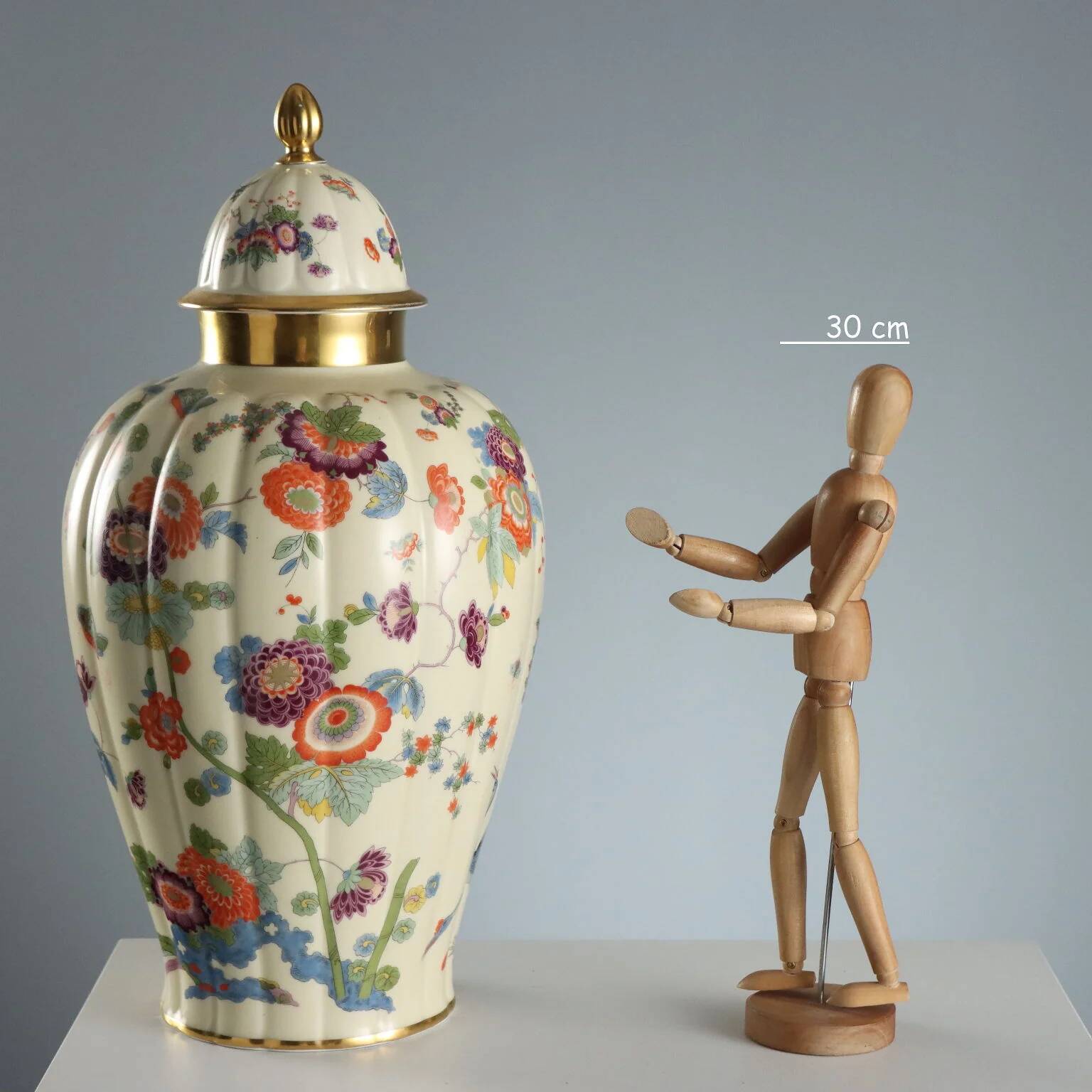 Vintage potiche Thomas Manufacture Germany 1940s