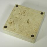 Ashtray, Tray in Travertine