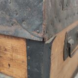 Old wooden trunk, storage chest