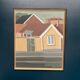 Original Vintage Swedish Oil on Canvas – “City Scene” by Gunnar Fohlin – Signed & Dated 1987 – Vintage & Framed
