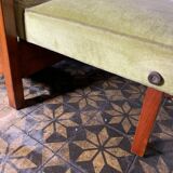 Art Deco armchair with system