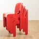 Ensemble de chaises 4867, Joe Colombo pour Kartell