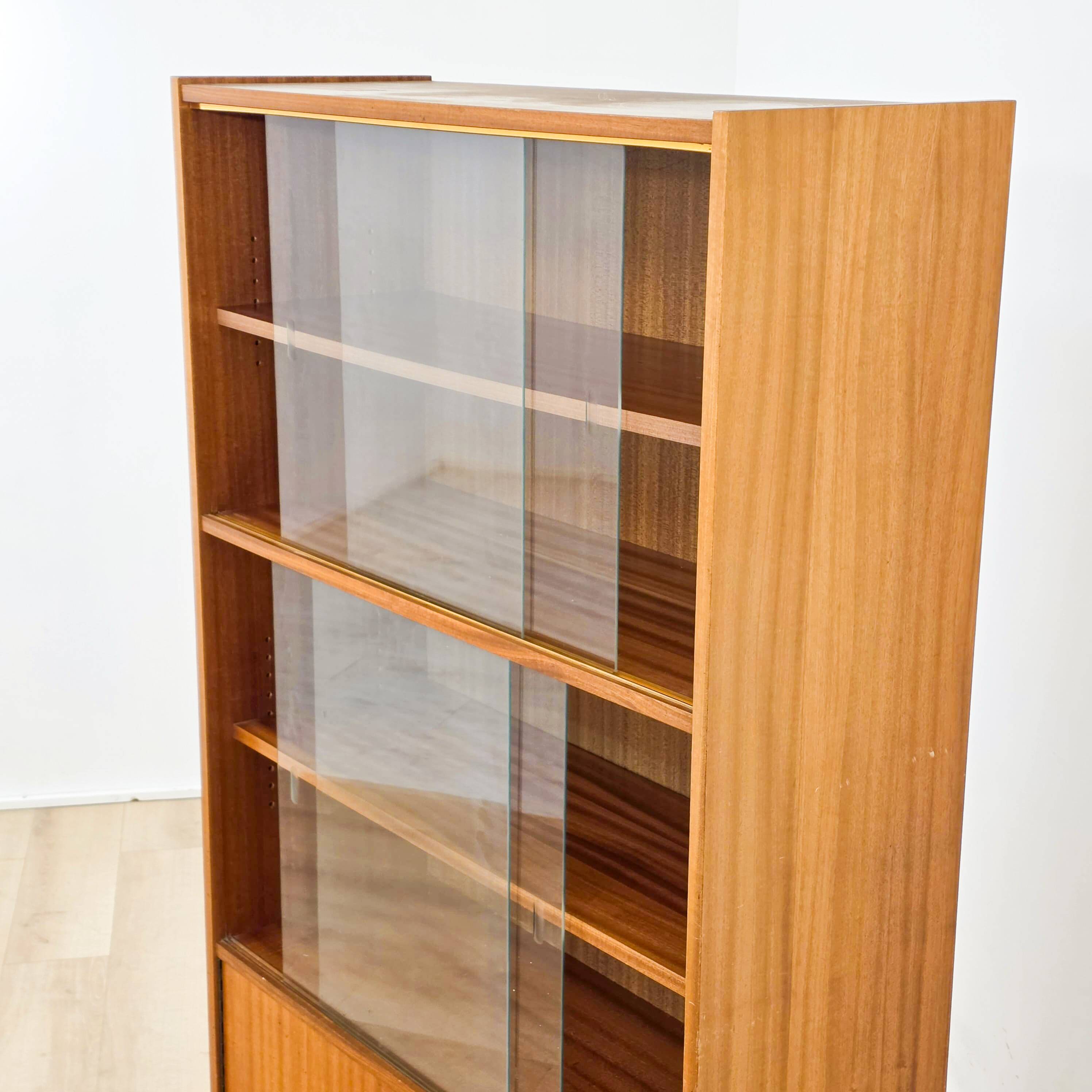 Scandinavian teak library from the 1970s.