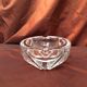 Round cut crystal ashtray signed dimension: height -8cm- diameter -16cm-