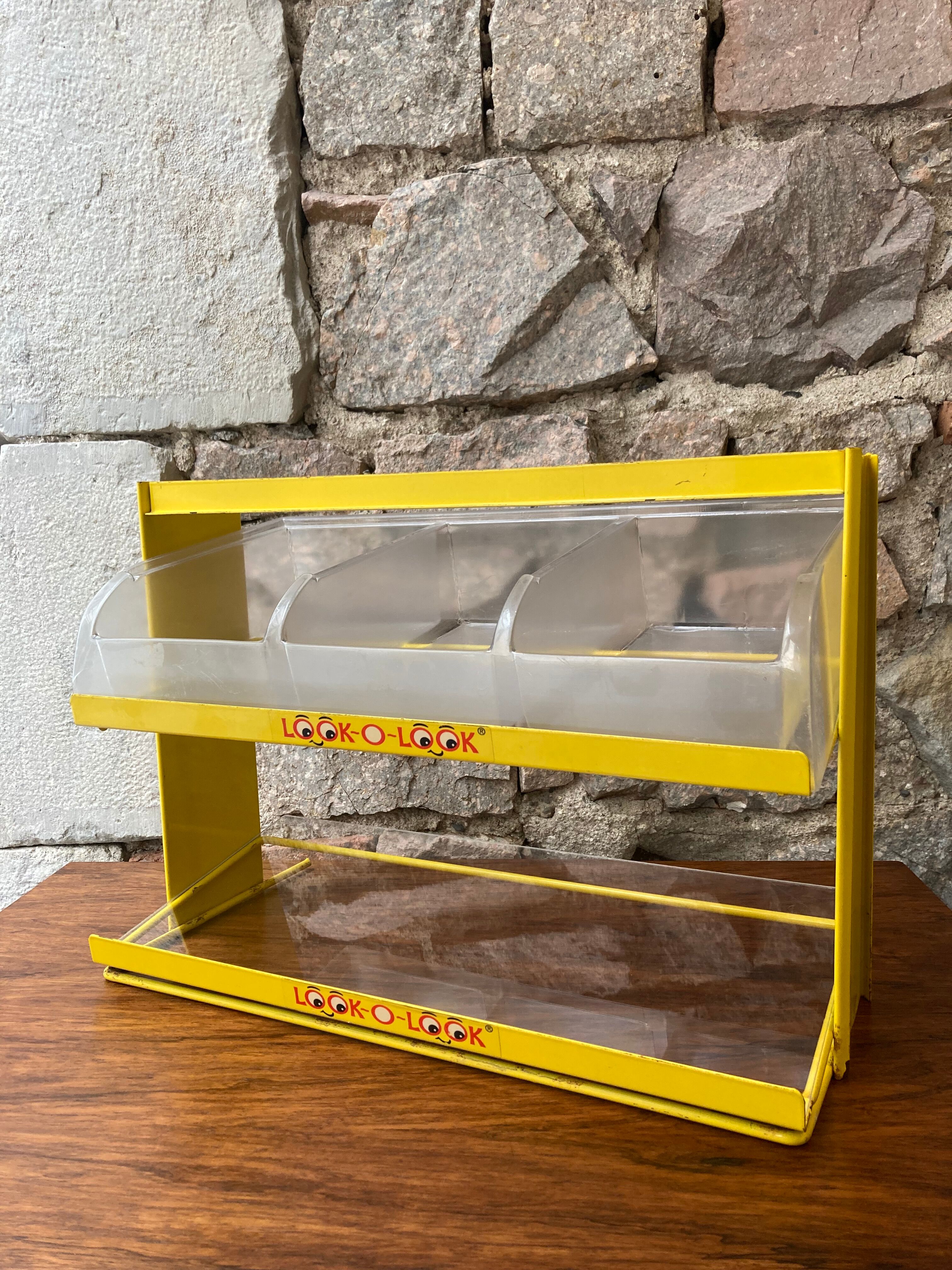 Metal confectionery display Look O Look