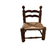 "Fire corner" chair attributed to Charles Dudouyt